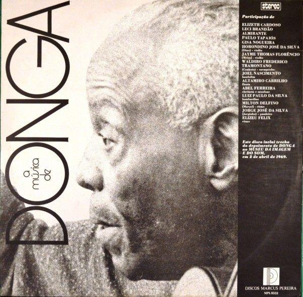 Portada de Álbum "A Musica de Donga", de Donga