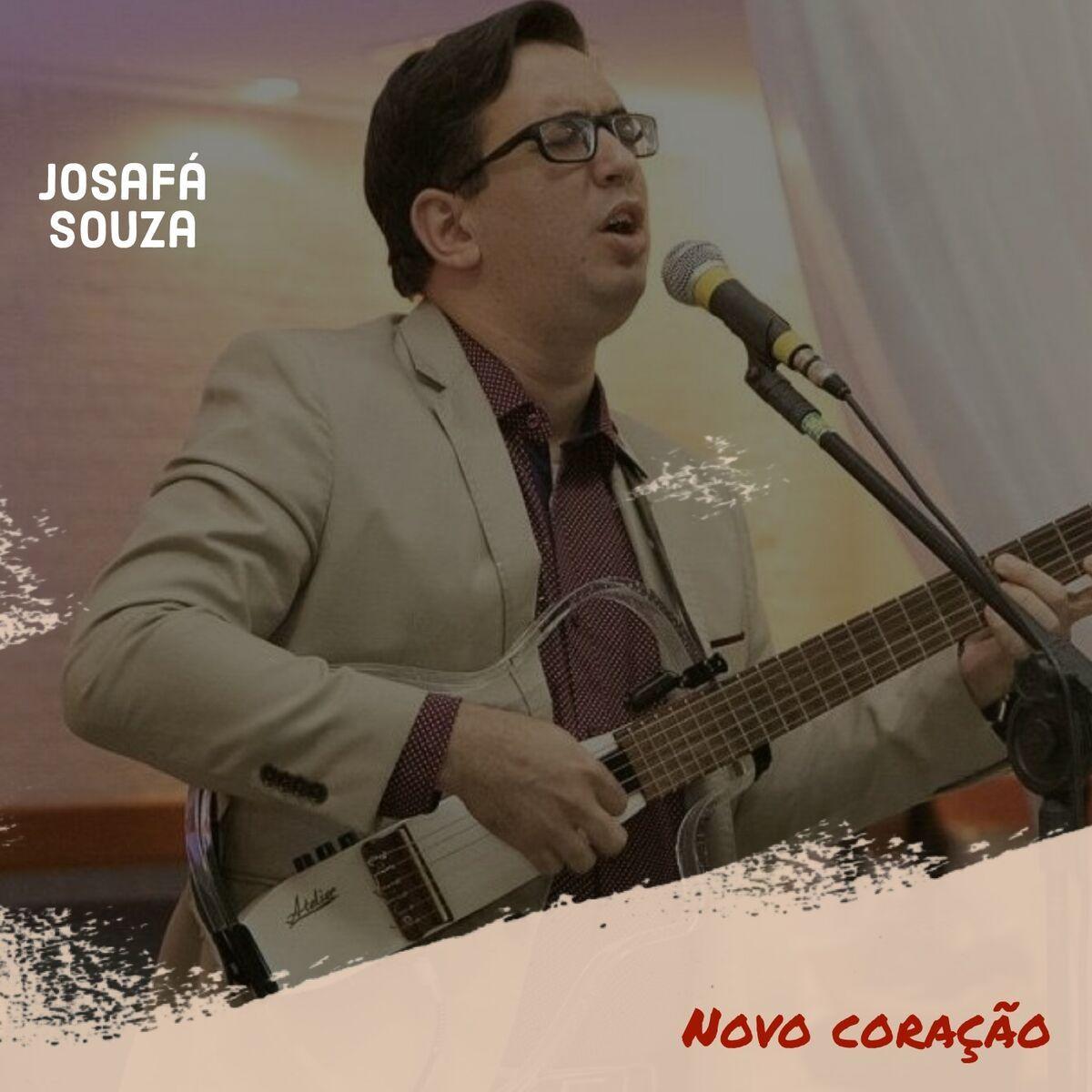 Capa do álbum "Novo Coração ", de Josafá Souza