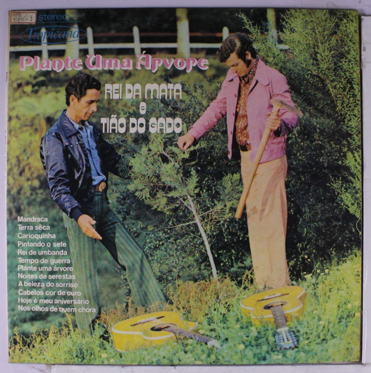 Portada de Álbum "Plante Uma Árvores", de Rei da Mata e Tião do Gado