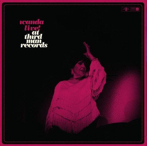 Capa do álbum "Wanda Live! At Third Man Records", de Wanda Jackson