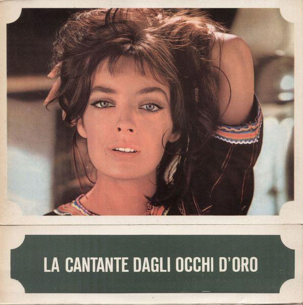 Portada de Álbum "La Cantante Dagli Occhi D'oro", de Marie Laforêt