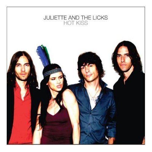 Portada de Sencillo/EP "Hot Kiss", de Juliette and The Licks