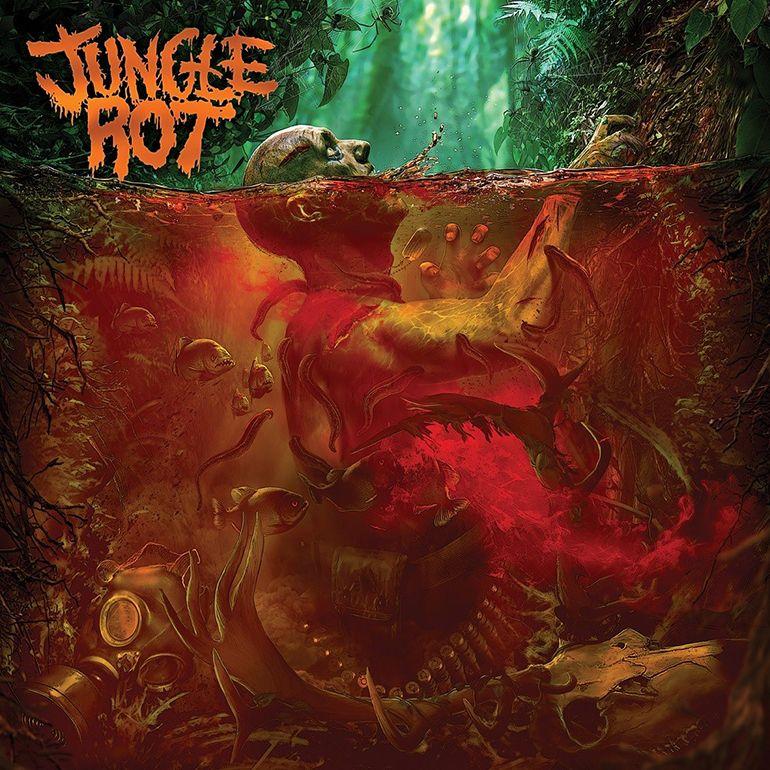 Capa do Álbum "Jungle Rot", de Jungle Rot