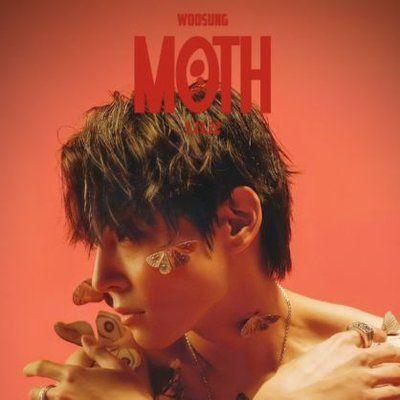 Portada de Sencillo/EP "moth", de WOOSUNG