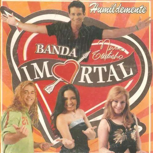 Portada de Álbum "Humildemente (part. Nino Coutinho)", de Banda Imortal