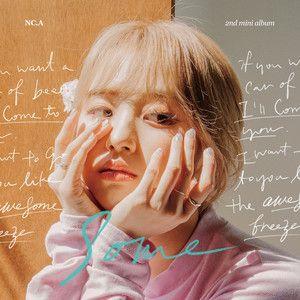 Portada de Sencillo/EP "some-", de NC.A