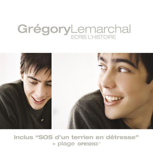 Portada del álbum " Écris L'Histoire", de Gregory Lemarchal