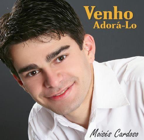 Capa do Álbum "Venho Adorá-lo", de Moisés Cardoso
