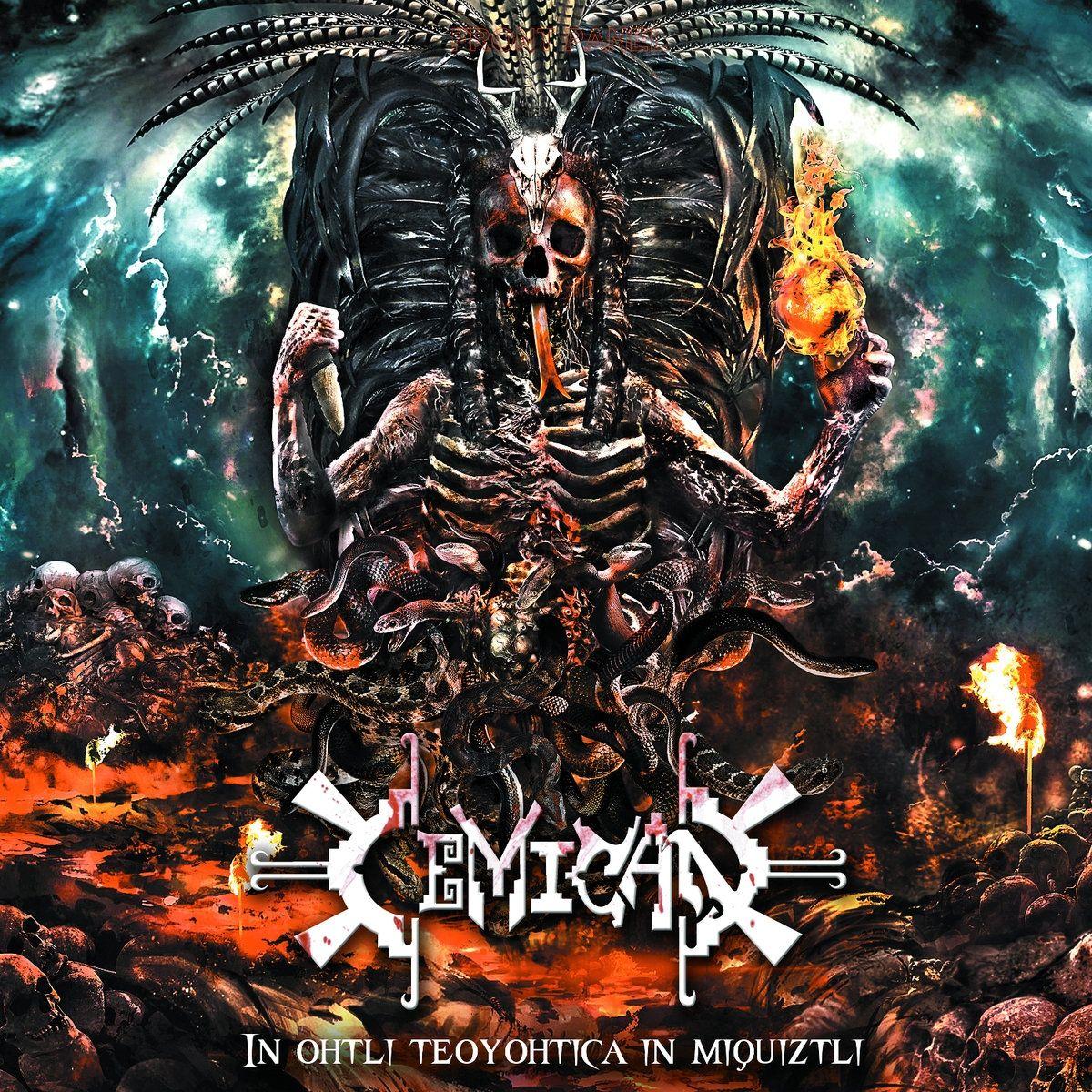 Portada de Álbum "In Ohtli Teoyohtica In Miquiztli", de Cemican