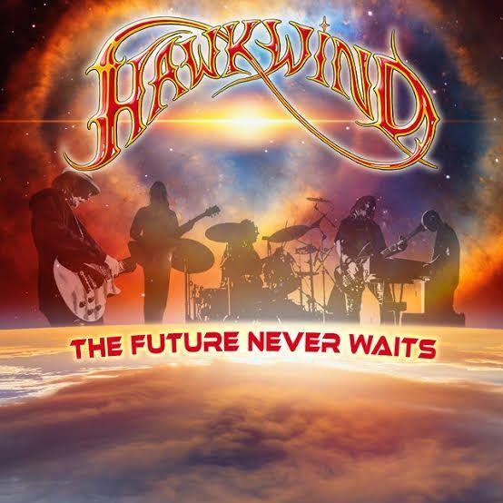 Portada del álbum "The Future Never Waits", de Hawkwind