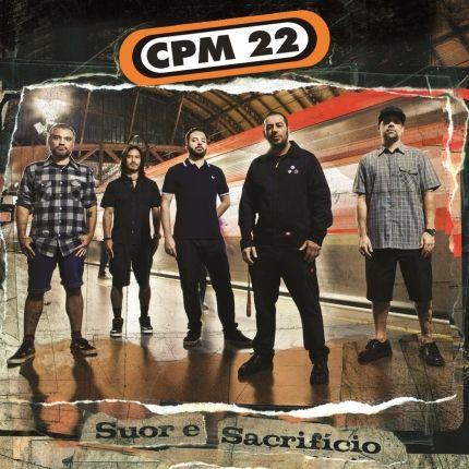 Capa do Álbum "Suor e Sacrifício", de CPM 22