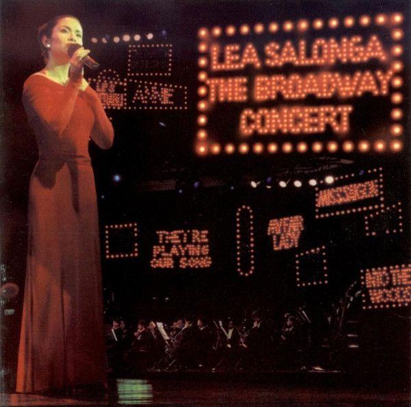 Capa do álbum " The Broadway Concert", de Lea Salonga