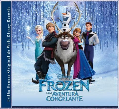 Portada de Álbum "Frozen -  Uma Aventura Congelante", de Frozen