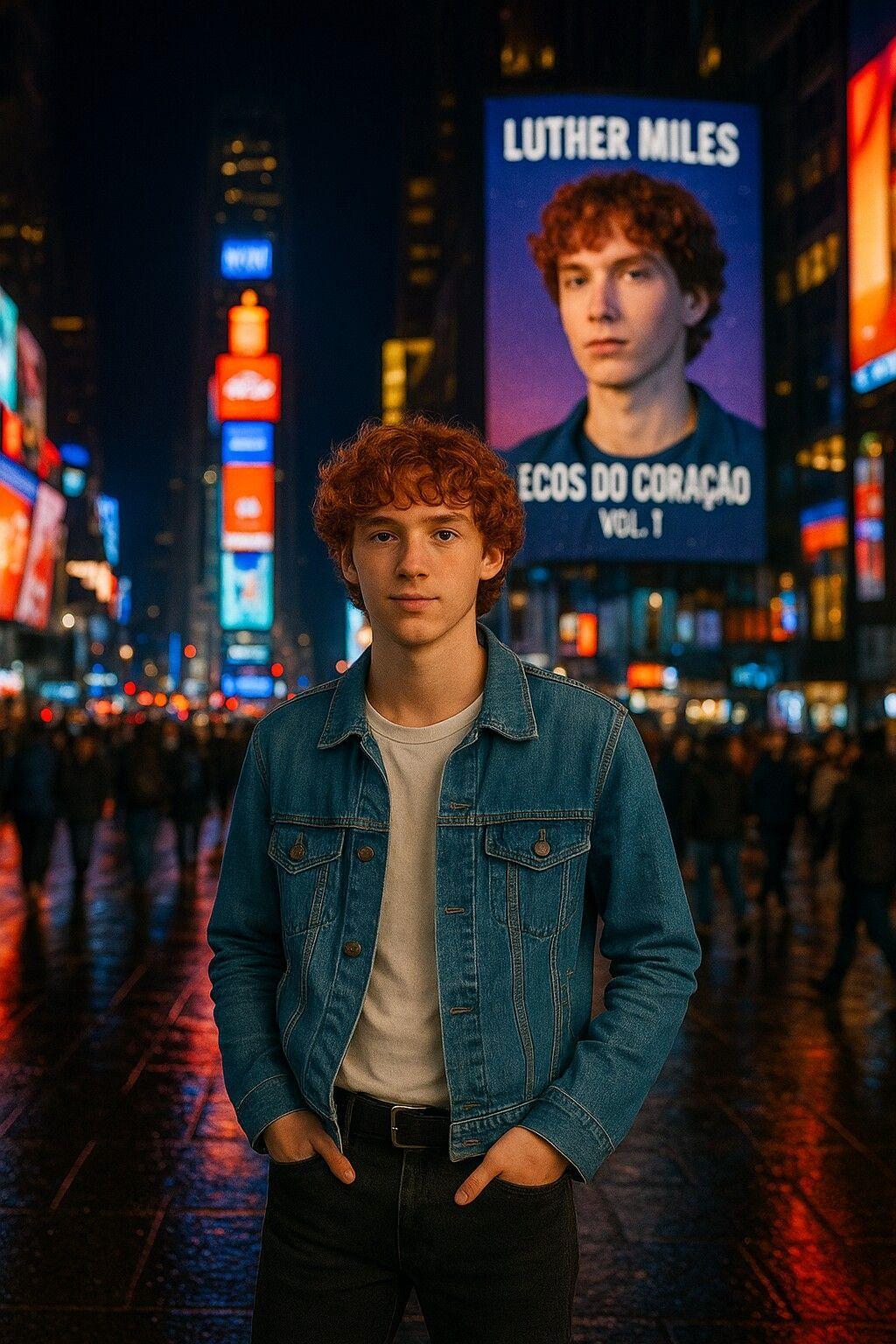 Portada de Álbum "Ecos do Coração Vol.1 ", de Luther Miles