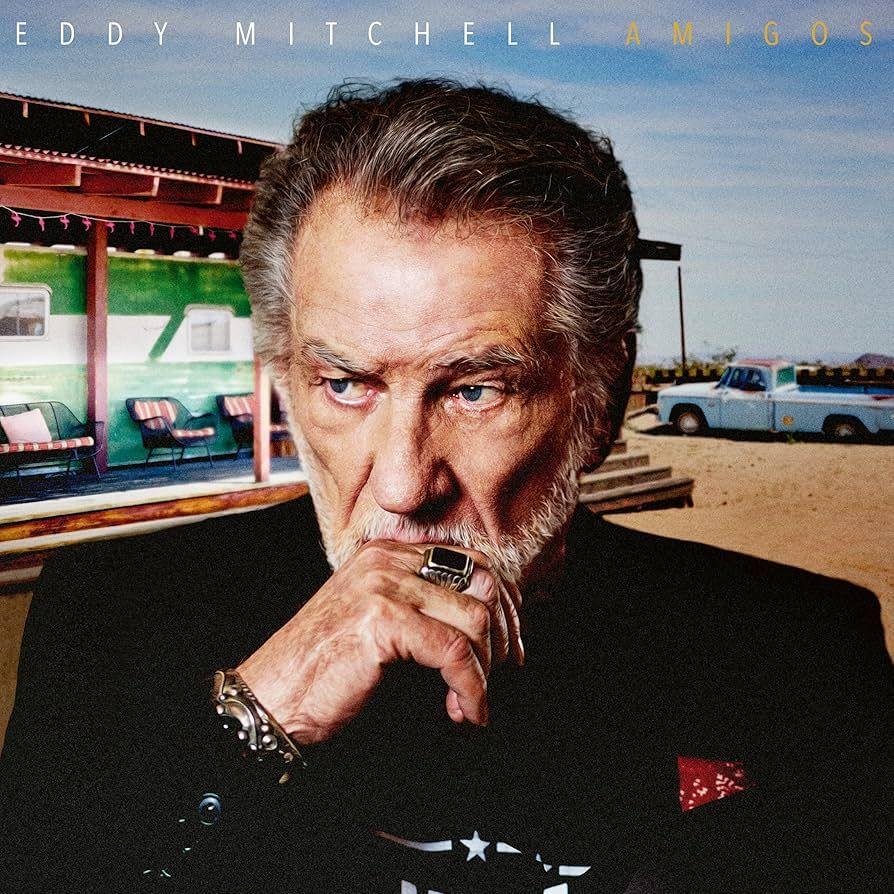 Portada del álbum "Amigos", de Eddy Mitchell
