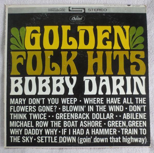 Portada de Álbum "Golden Folk Hits", de Bobby Darin