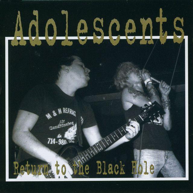 Portada de Álbum "Return To The Black Hole", de The Adolescents