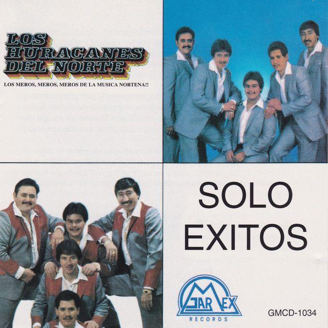 Capa do álbum "Solo Éxitos", de Los Huracanes del Norte