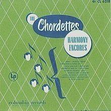 Portada de Álbum "Harmony Encores", de Chordettes