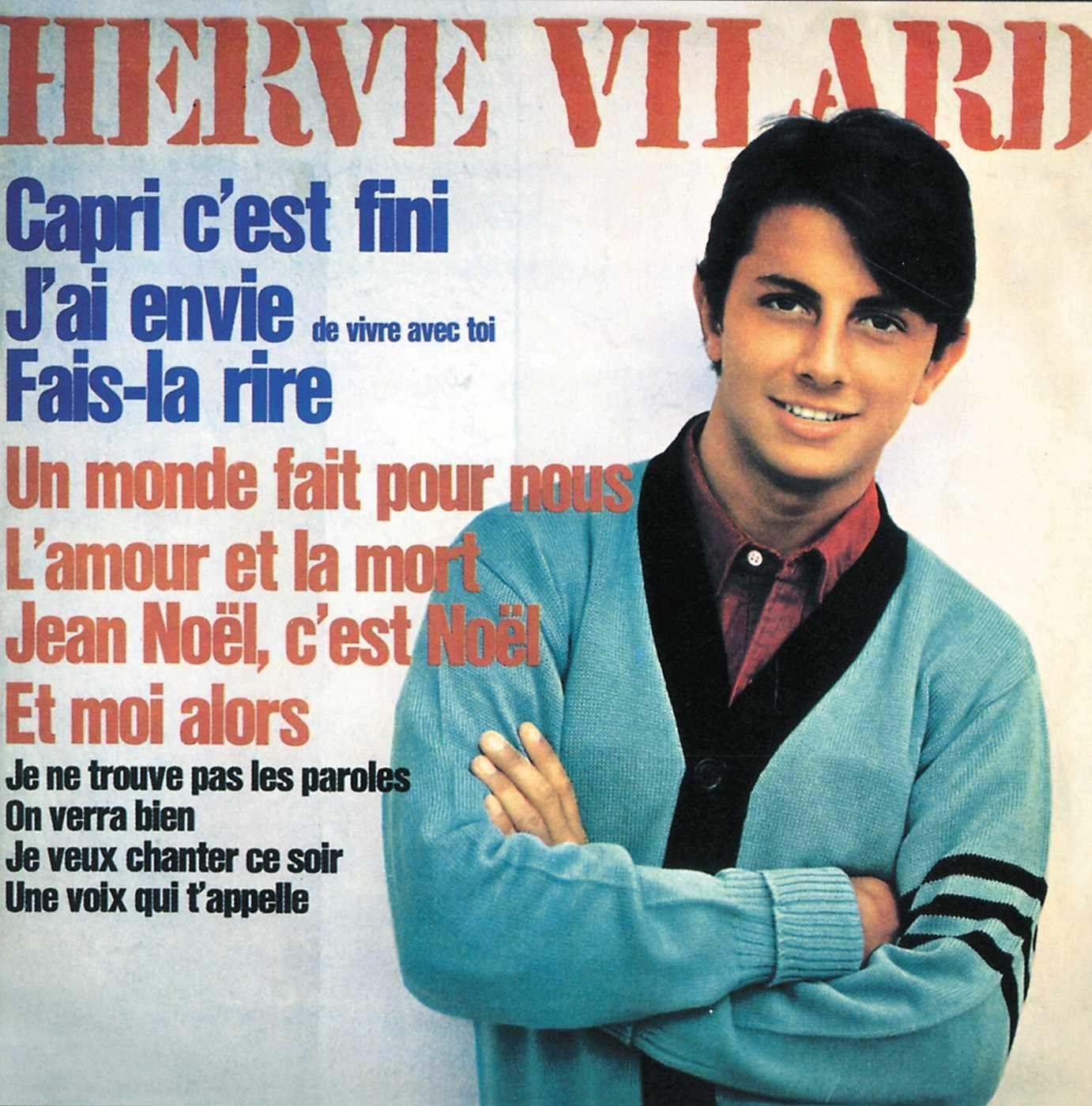 Capa do Álbum "Capri C'est Fini", de Hervé Vilard