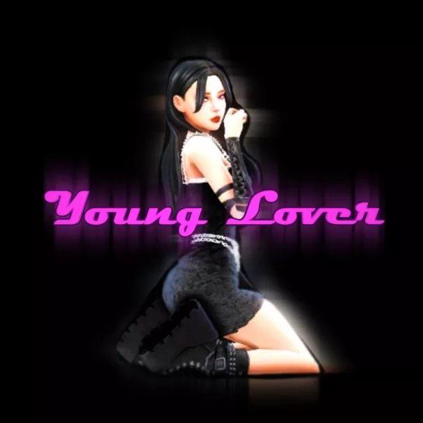 Cover for Album "Young Lover" by Tina Louis