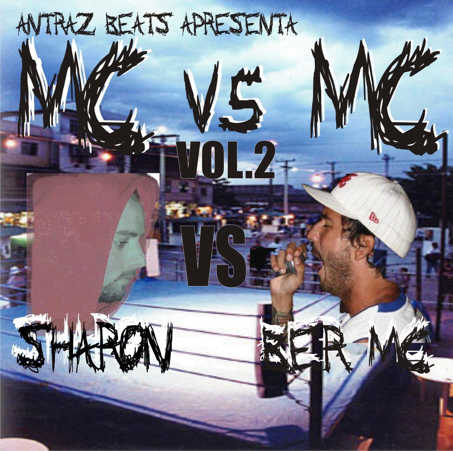 Capa do Álbum "MC VS . MC - Vol. 2", de Antraz Mentalz