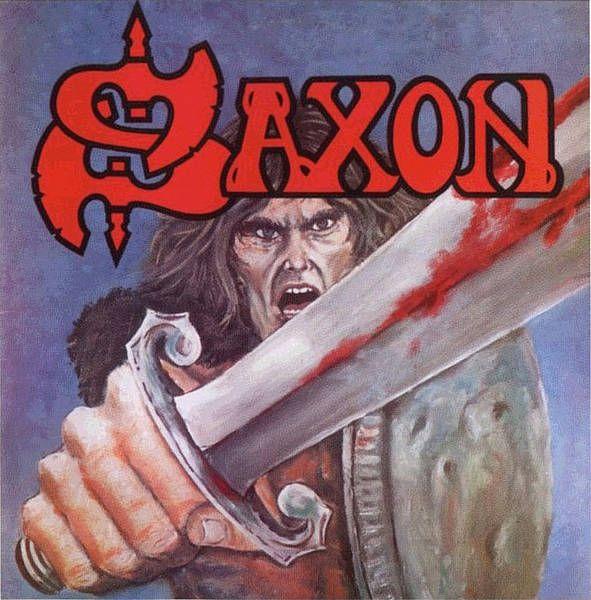 Portada del álbum "Saxon", de Saxon