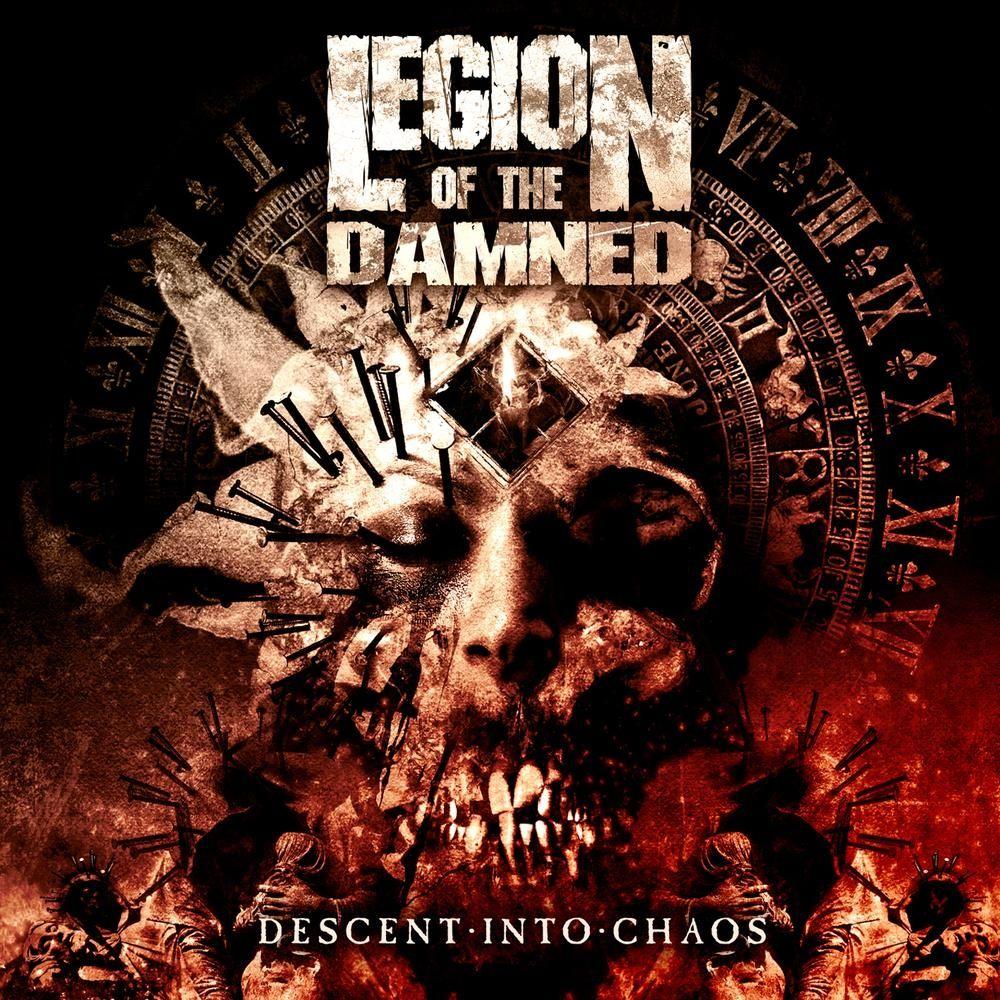 Portada de Álbum "Descent Into Chaos", de Legion Of The Damned