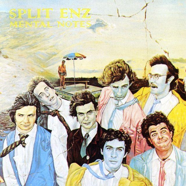 Portada de Álbum "Mental Notes ", de Split Enz