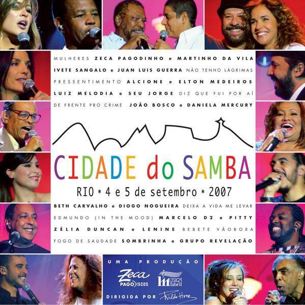 Portada del álbum "Cidade do Samba", de Zeca Pagodinho