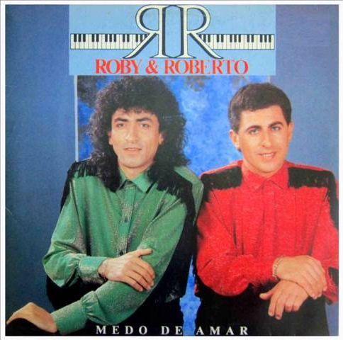 Portada de Álbum "Medo De Amar", de Roby e Roberto