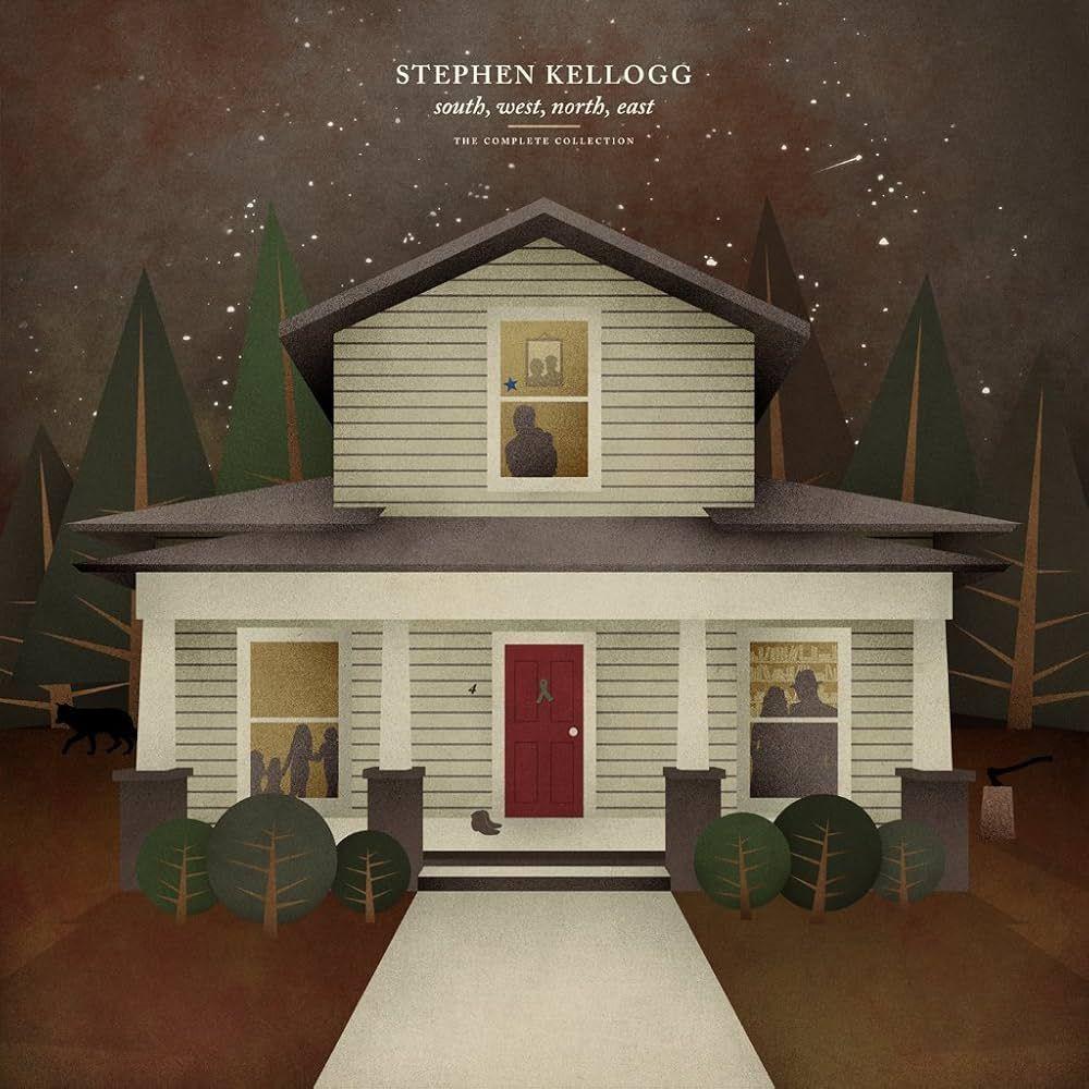 Portada de Álbum "South, West, North, East", de Stephen Kellogg