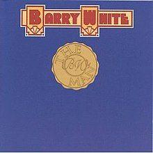 Capa do álbum "The Man", de Barry White