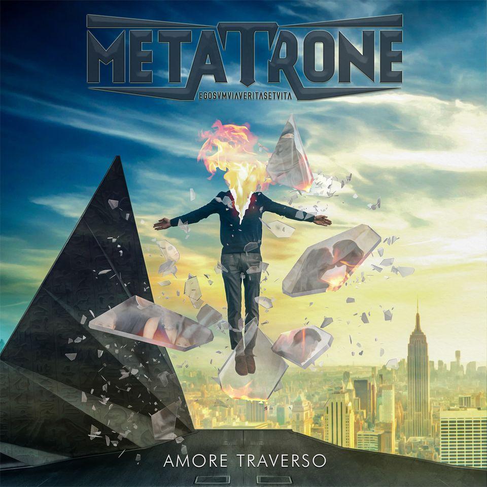 Portada de Sencillo/EP "Amore Traverso", de Metatrone
