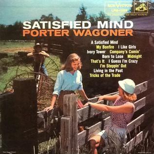 Capa do álbum "Satisfied Mind", de Porter Wagoner