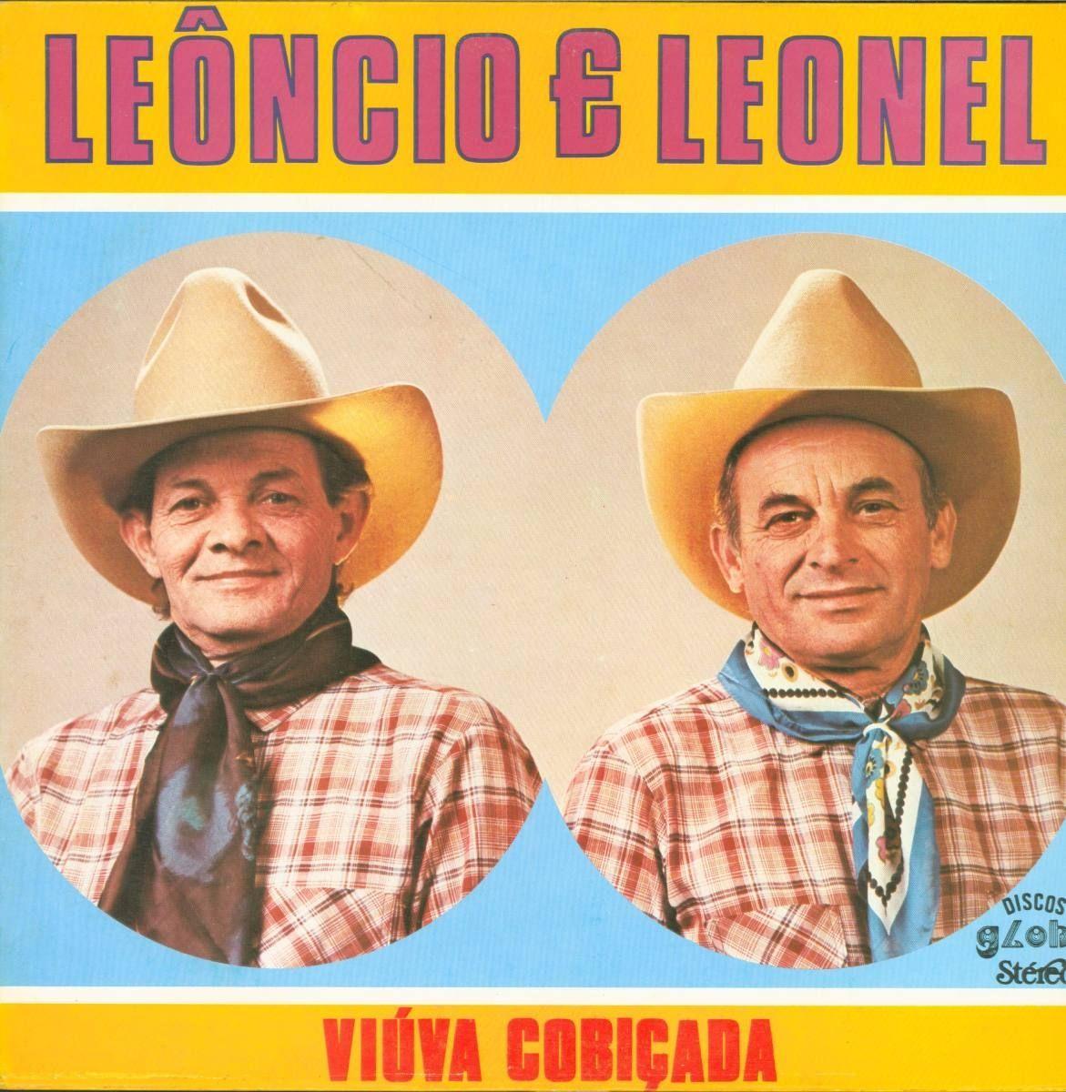 Portada de Álbum "Viúva Cobiçada", de Leôncio e Leonel