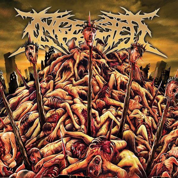 Capa do Single/EP "Revered By No-One, Feared By All", de Ingested