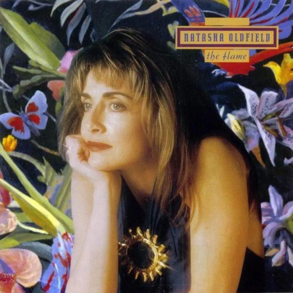 Album cover of "The Flame " by Sally Oldfield