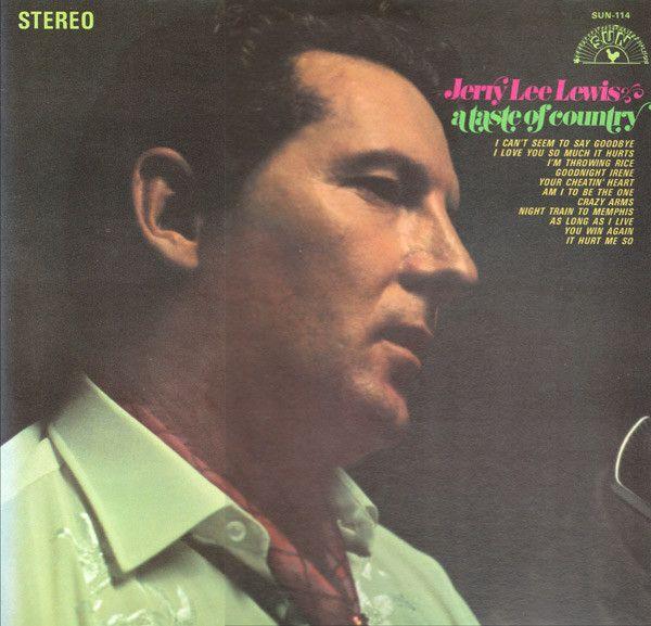Portada de Álbum "A Taste Of Country", de Jerry Lee Lewis