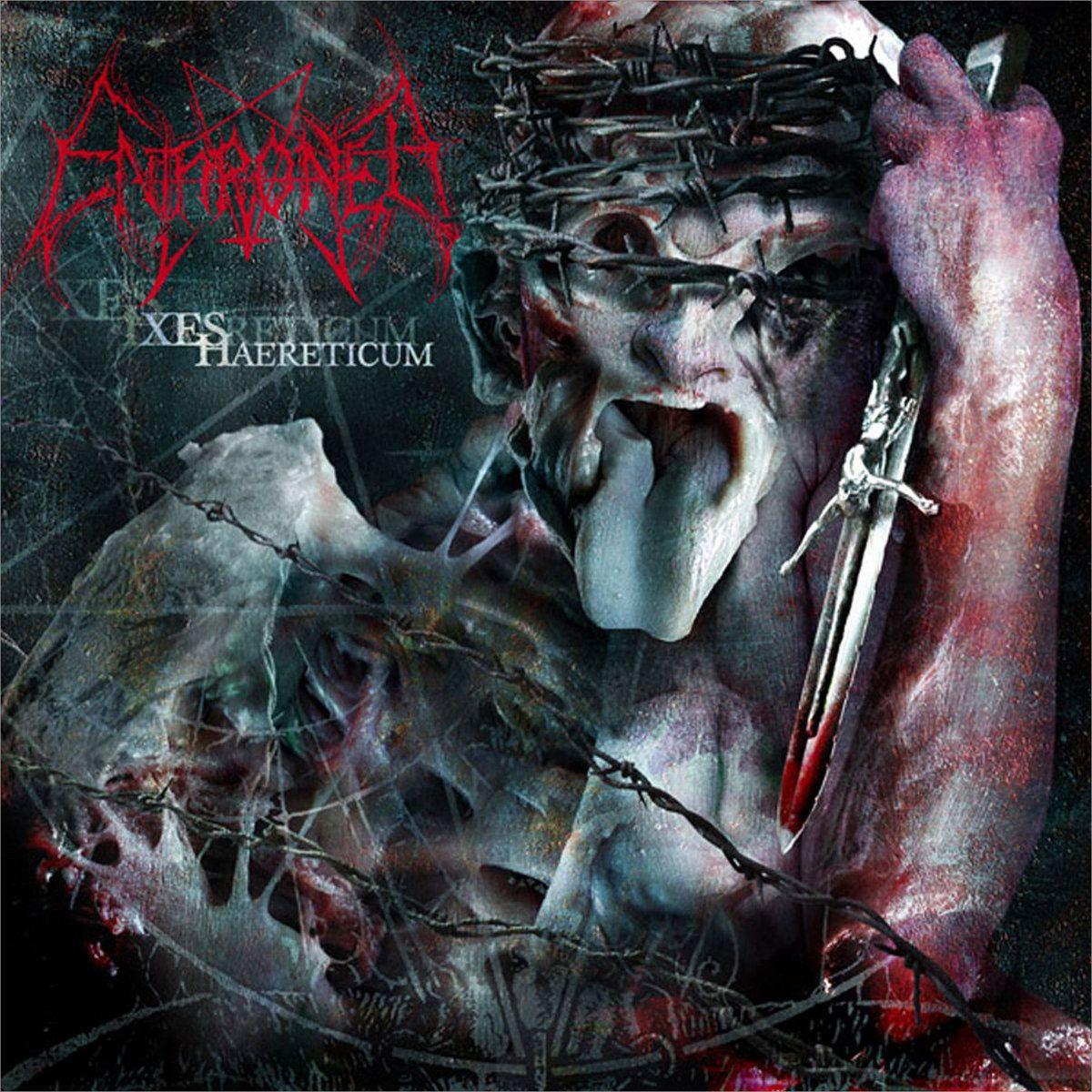 Portada del álbum "XES Haereticum", de Enthroned