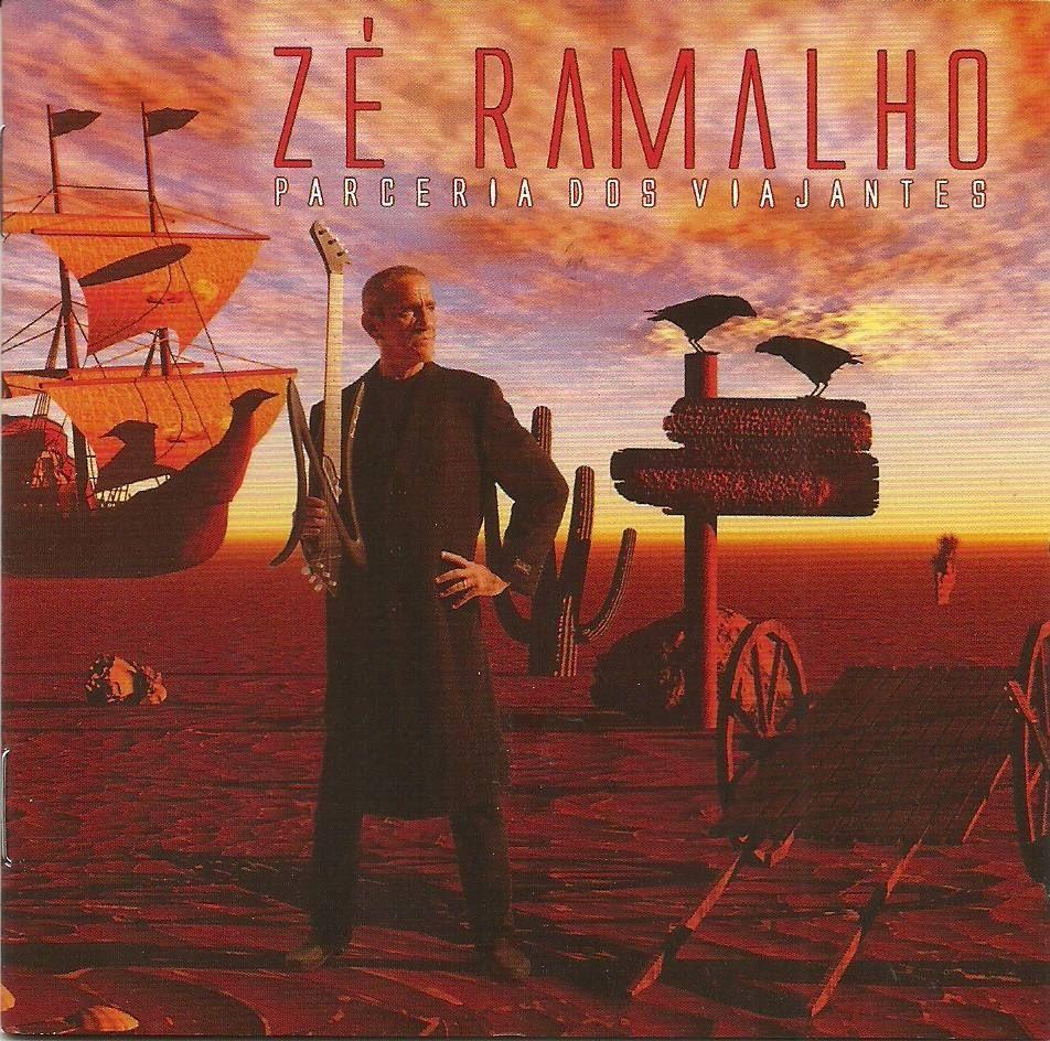 Portada de Álbum "Parceria dos Viajantes", de Zé Ramalho