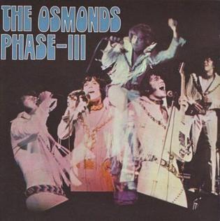 Portada del álbum "Phase III", de The Osmonds