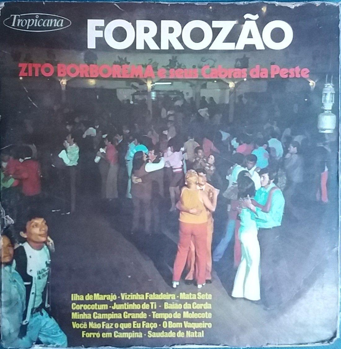 Portada de Álbum "Forrozão", de Zito Borborema
