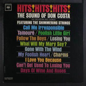 Portada de Álbum "Hits! Hits! Hits!", de Don Costa