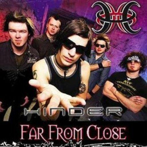 Capa do Álbum "Far From Close", de Hinder