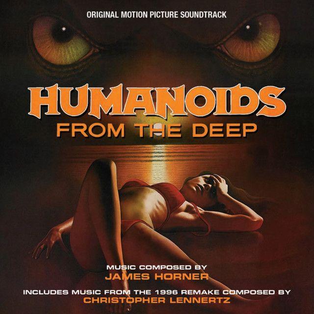 Portada del álbum "Humanoids From The Deep", de James Horner