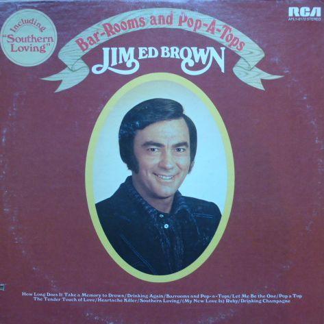 Portada de Álbum "Bar-Rooms And Pop-A-Tops", de Jim Ed Brown