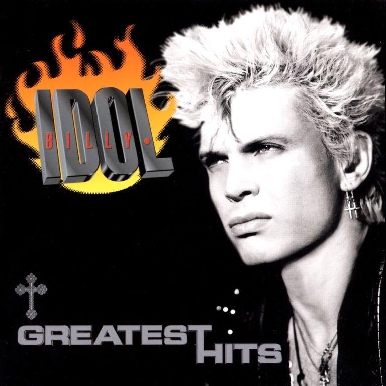 Portada de Álbum "Greatest Hits", de Billy Idol