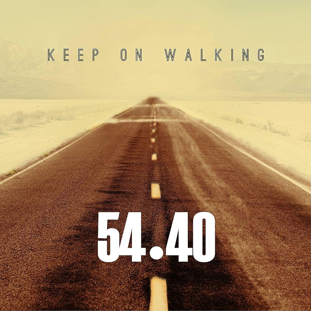 Capa do Álbum "Keep On Walking", de 54-40