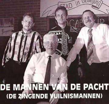 Portada de Sencillo/EP "De Zingende Vuilnismannen", de De Mannen Van de Pacht